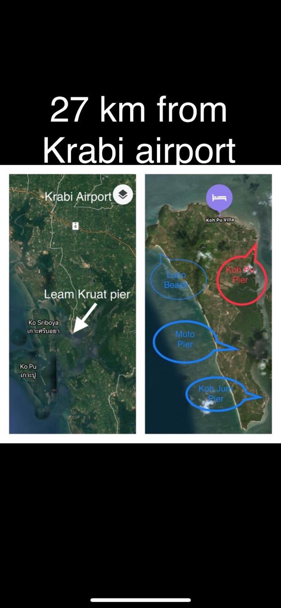 Koh Pu Villa Koh Jum Eksteriør billede